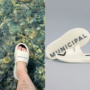 Municipal Podium‎ Slides Mens 11 Gym Loungwear LA Hollywood Instagram